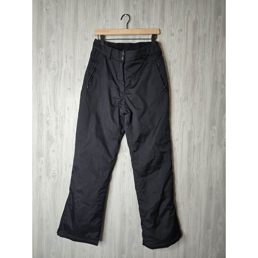Fera Ladies Black Insulated Ski Pants 12L Tall Waterproof Snowboard Winter Gear